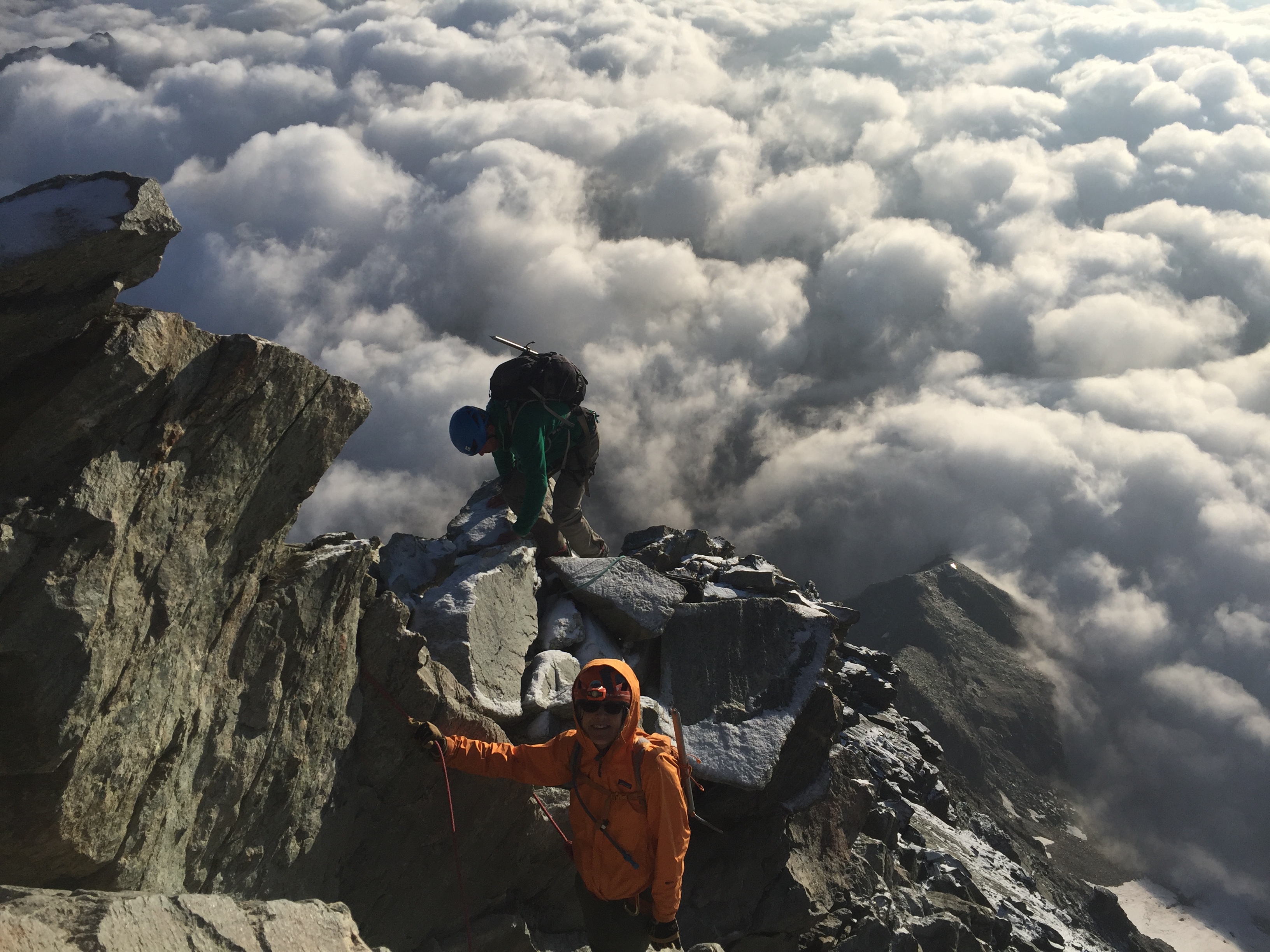 climb the matterhorn cervin Ross Hewitt Guiding 6