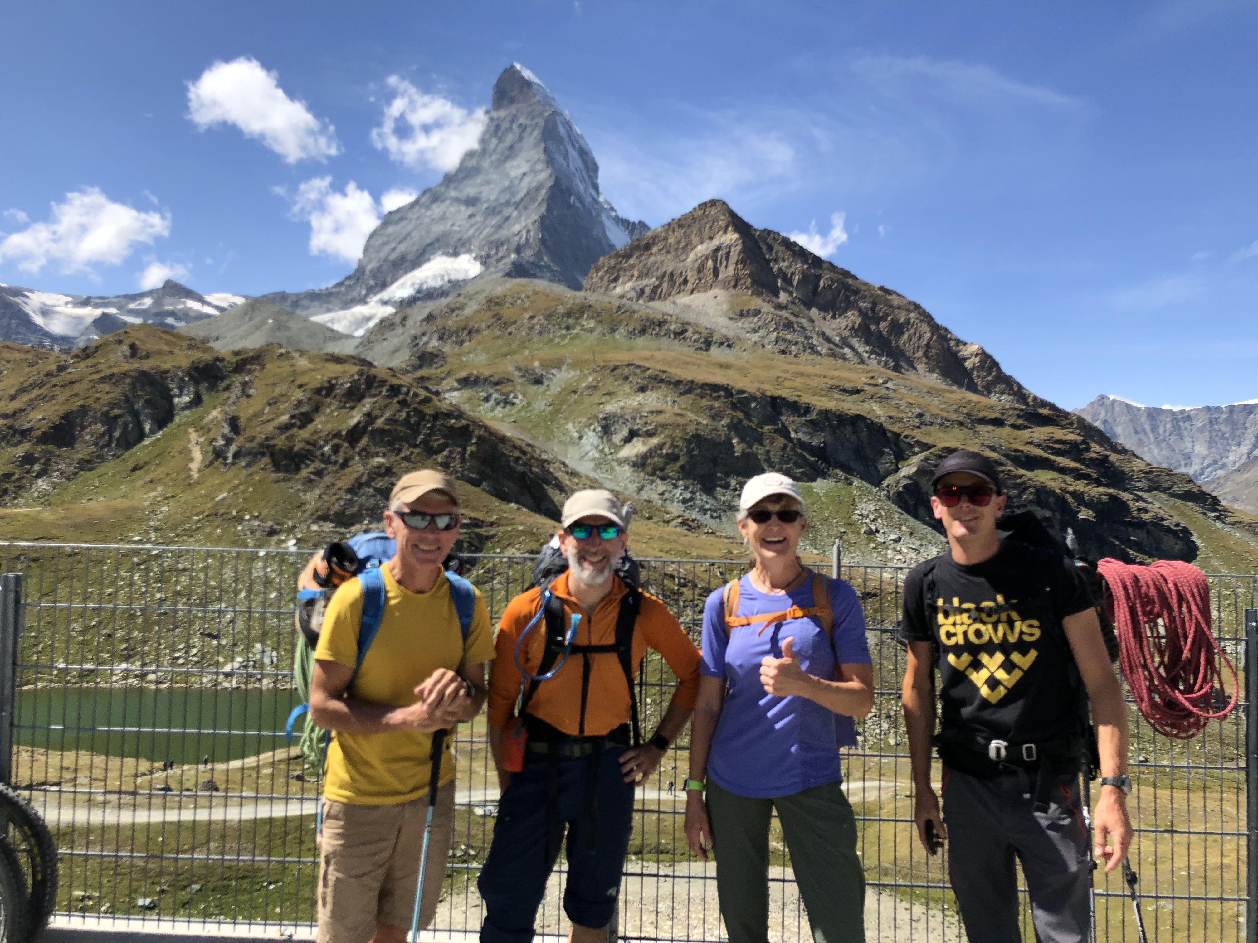 climb the matterhorn cervin Ross Hewitt Guiding 1