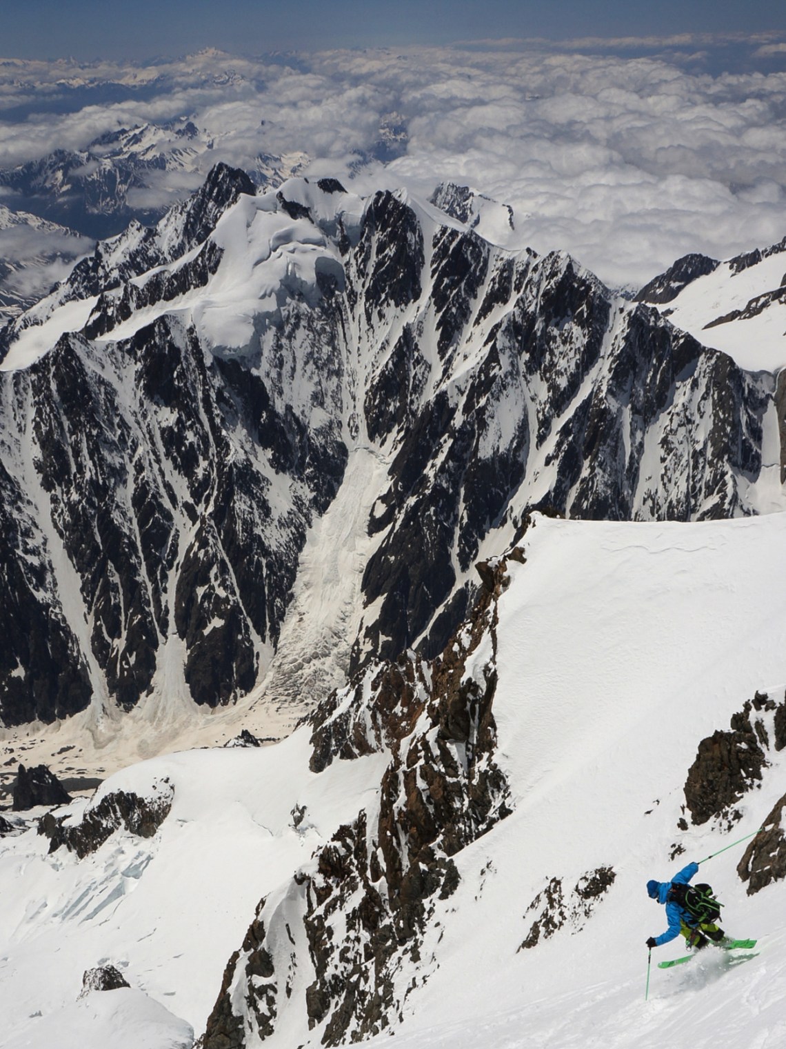 Ross Hewitt Guide West Face Mont Blanc