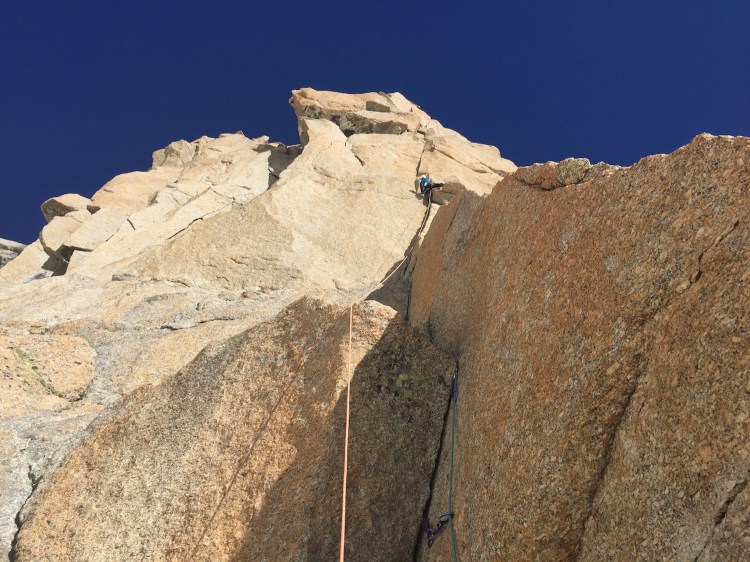 Ross Hewitt Guiding Directisssima Trident