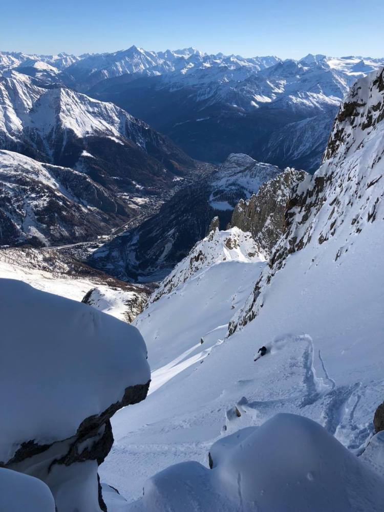 Ross Hewitt Ski Guiding Chamonix Freeride 007