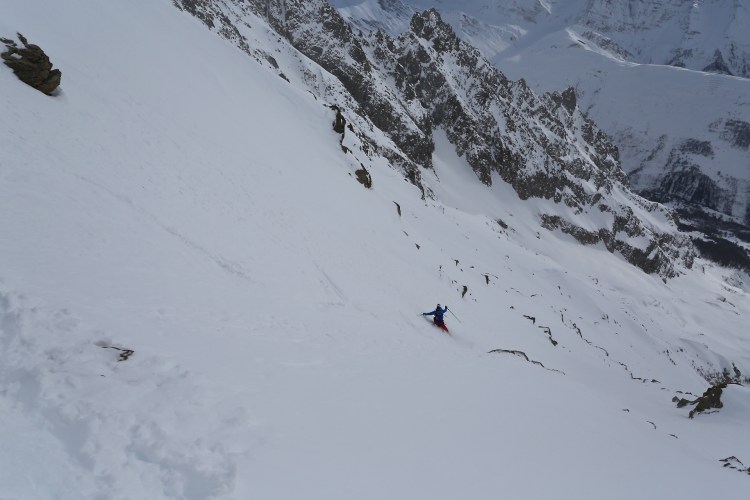 Michelle Blaydon on Petit Face Sud Dent de Geant 2