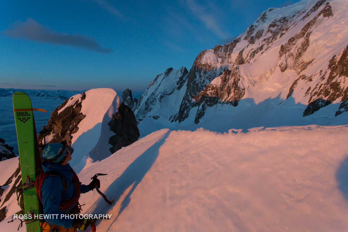 Brenva Spur Tom Grant Ross Hewitt