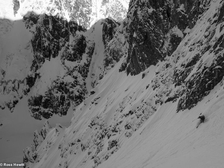 Chamonix skiing 2014-2-2
