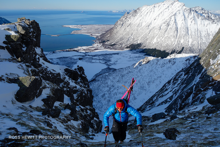 Lofoten Skiing Ross Hewitt Michelle Blaydon-50