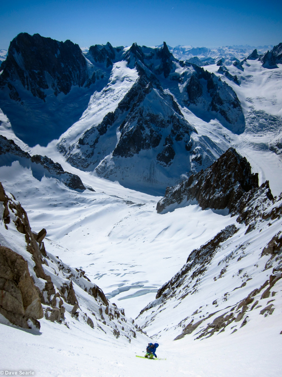 Chamonix skiing 2014-4-2