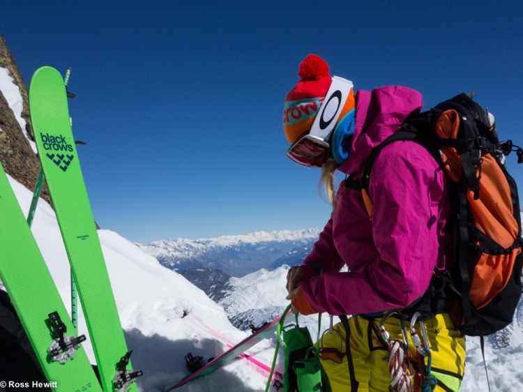 Minna Rihiimaki Aiguille Rouge-3