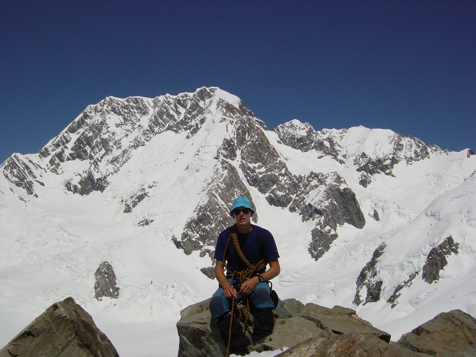 Ross and Cook from Glacier Dome