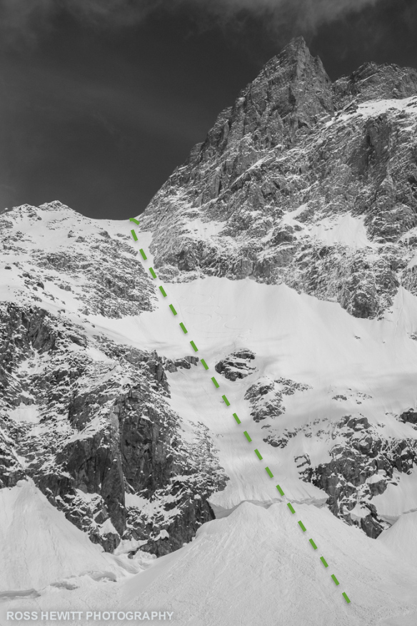 mont-mallet-west-face-topo-ross hewitt