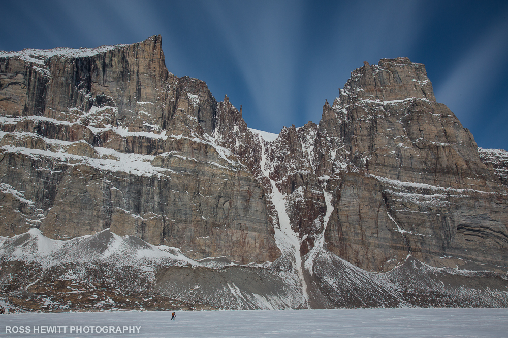 Baffin Island Gibbs Fiord couloir ski descent topo Ross Hewitt-1