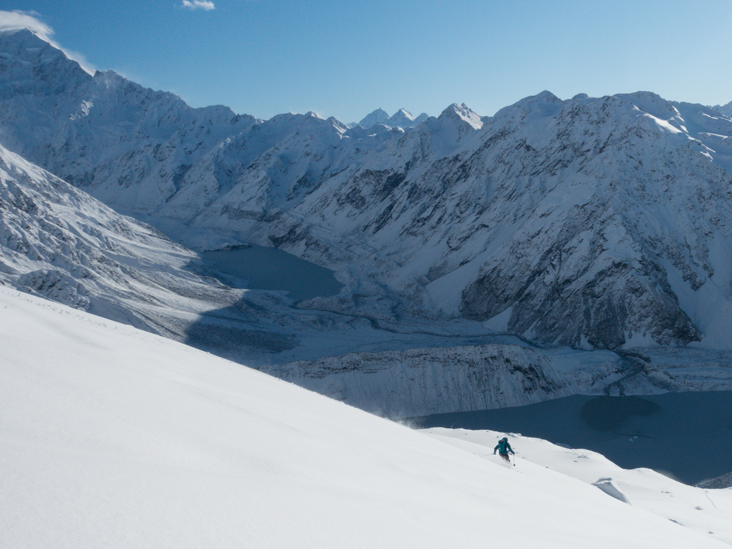 Dave Searle Aoraki Mount Cook and Mueller lake NZ by Ross Hewitt