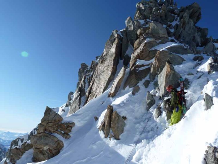 Cedric at top of the NNE