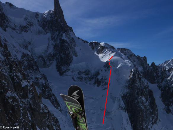 ski traverse-of-noire pt yield topo-ross hewitt-