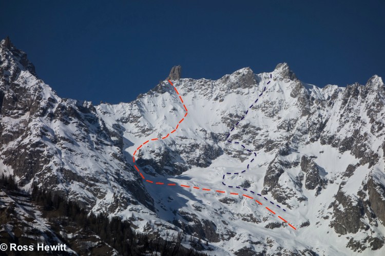 dent-de-geant-south-face-route