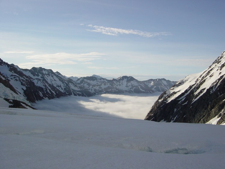 Hooker sea of clouds