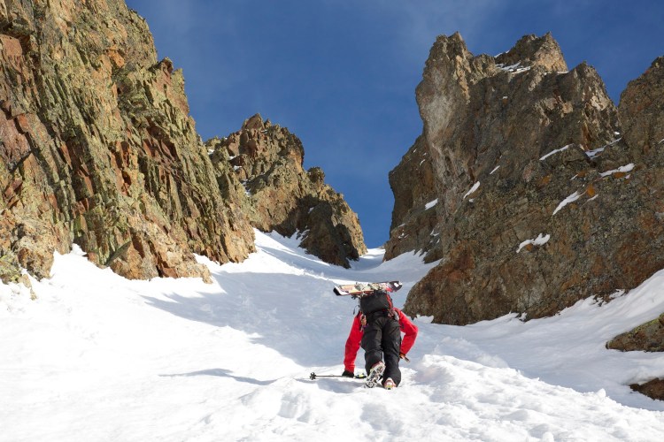 Aiguille Rouge Couloirs 203