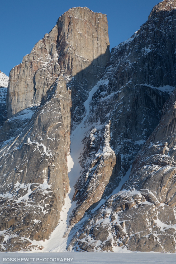 Baffin Debris Couloir Ross Hewitt topo-1