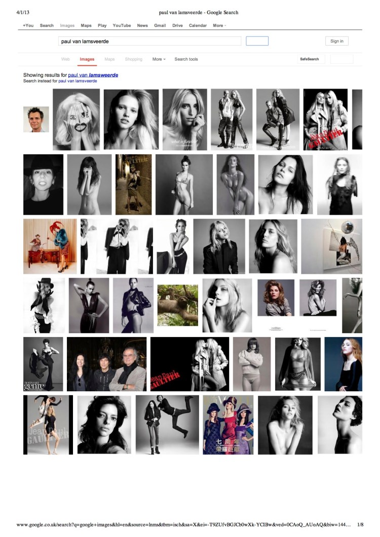 paul van lamsveerde - Google Search