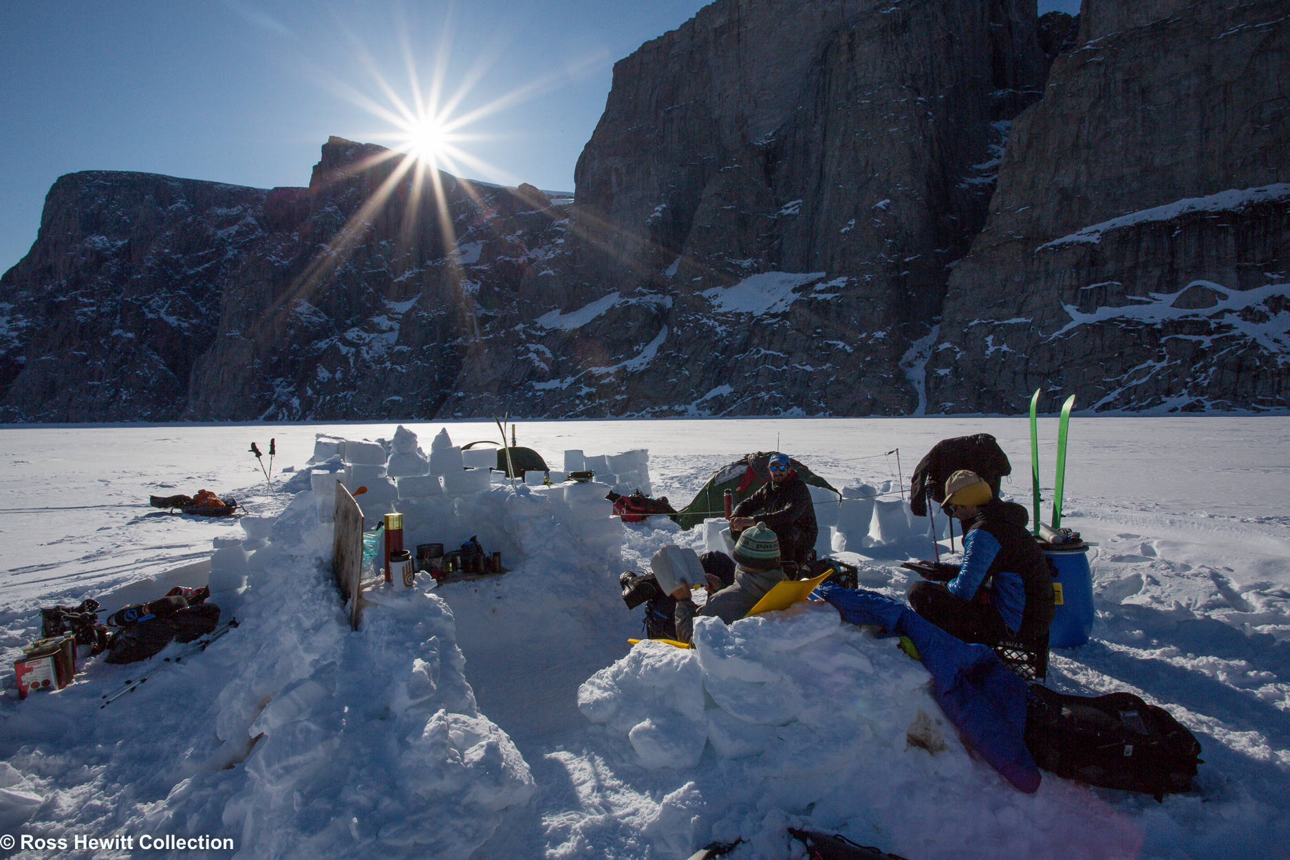 Ross Hewitt Baffin Island Ski Mountaineering Expedition