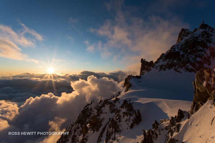 Sunset Midi Chamonix Cosmiques Ross Hewitt-1
