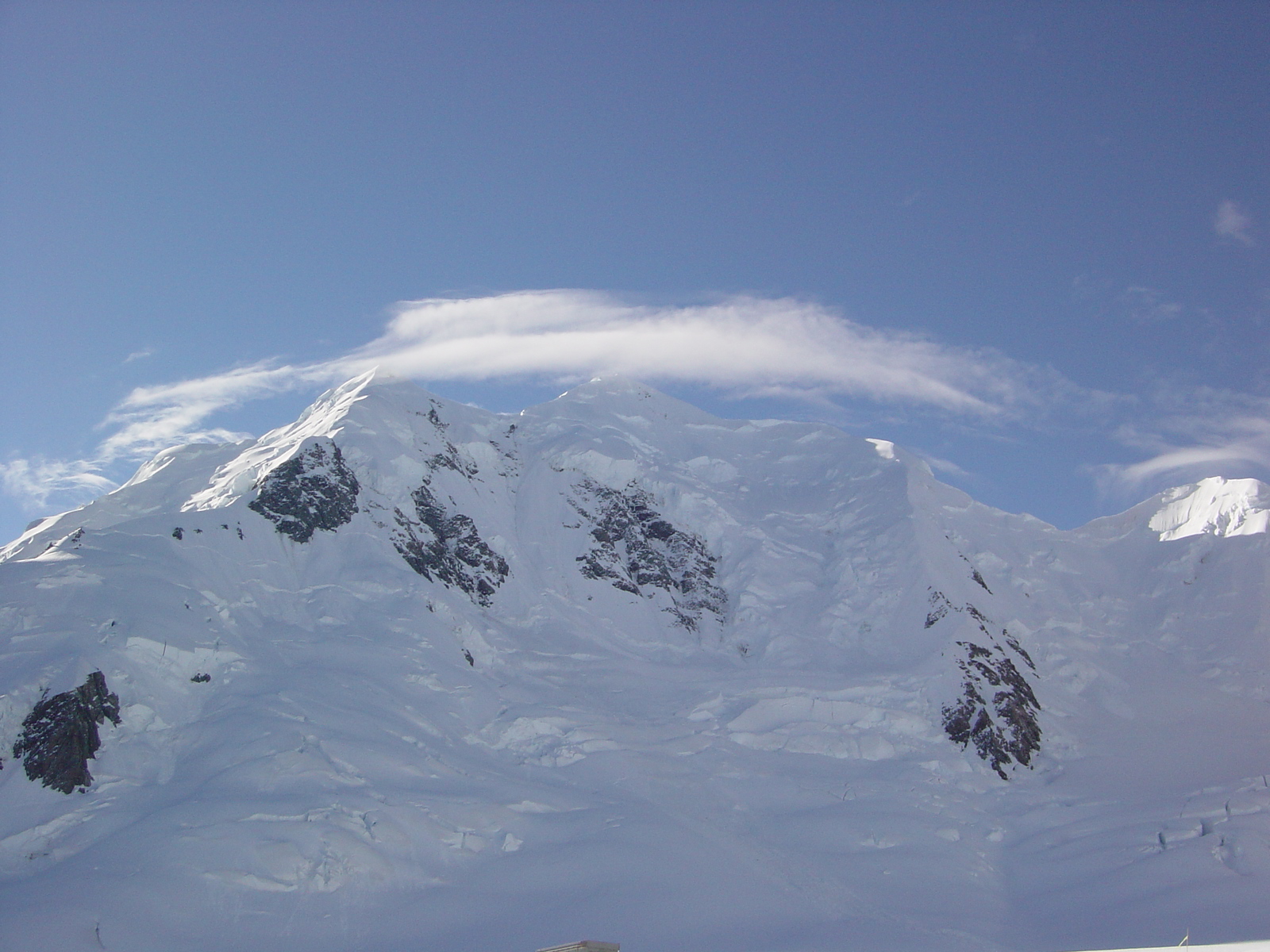 Mts Silberhorn and Tasman