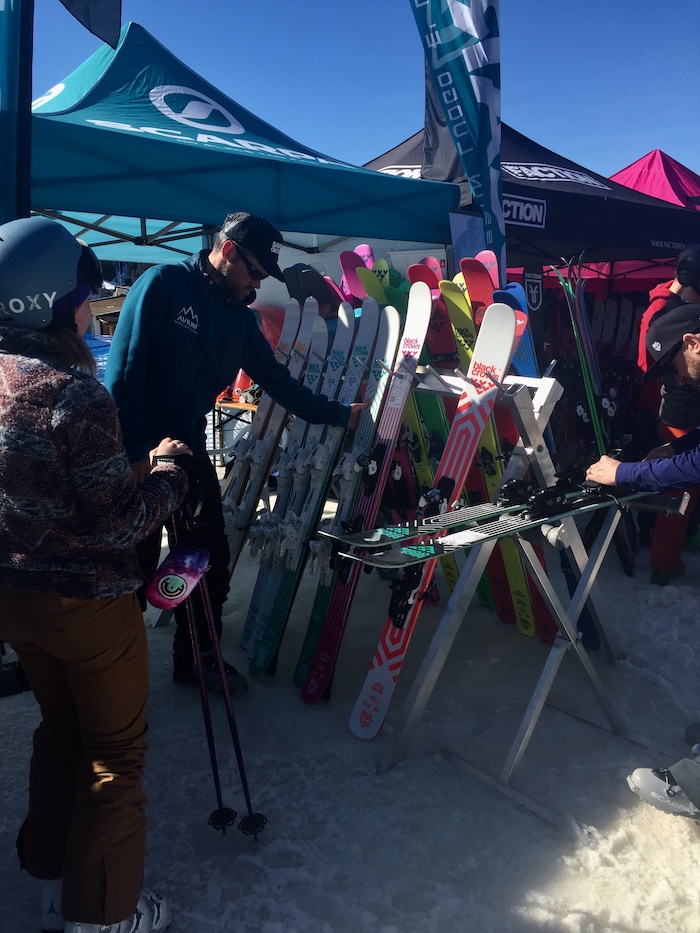 Snow Sport of Great Britain ski test at Pila Italy