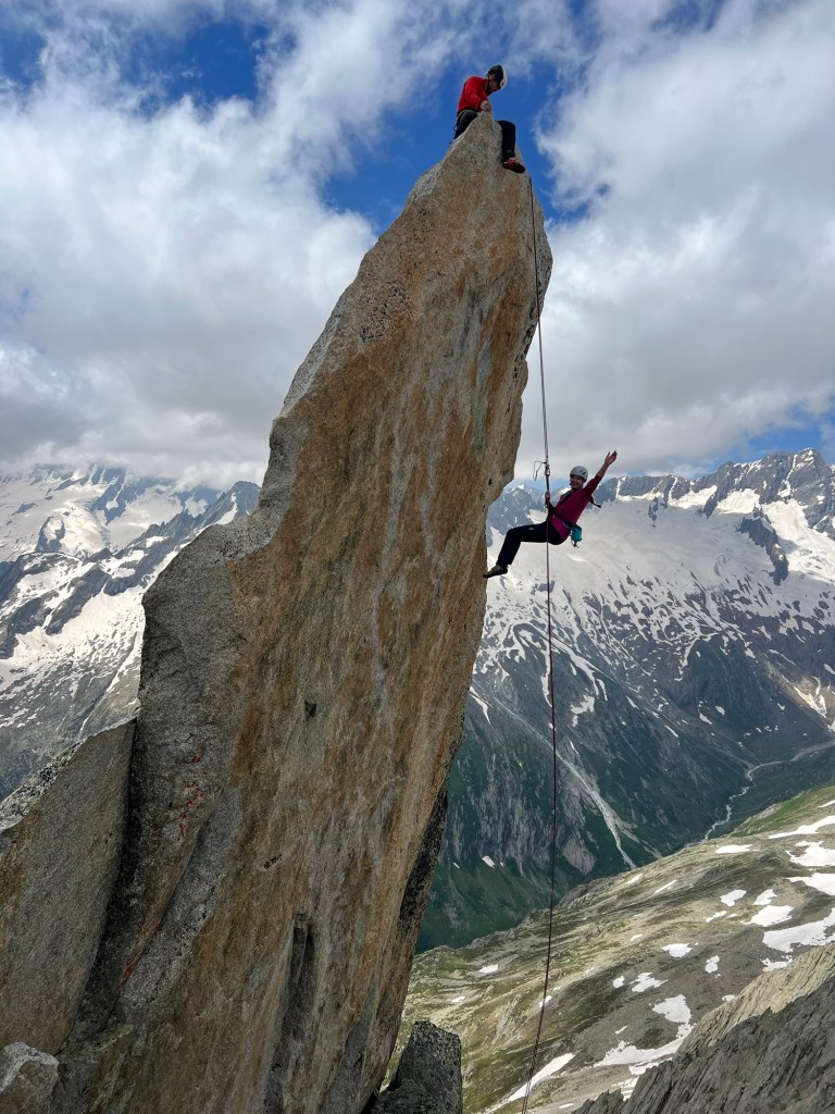 summer alpine guiding